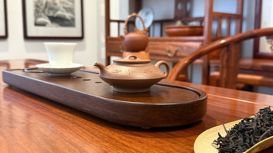 Brewing Shui Xian Wuyi Rock Oolong Tea at Chinese Tea Group