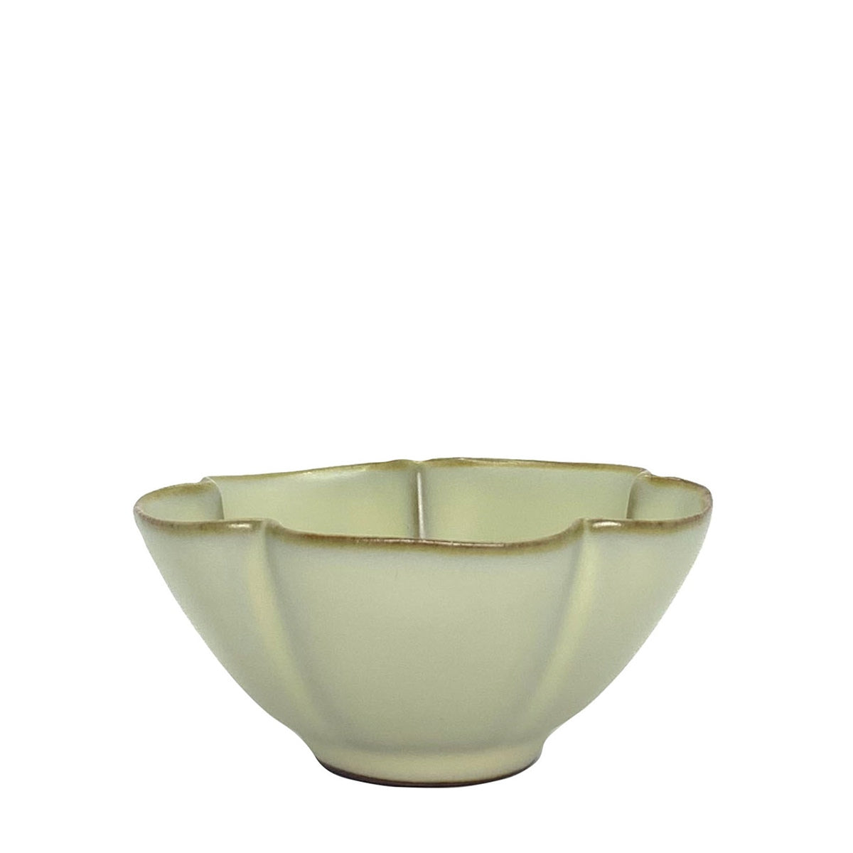 Petal-Shaped Porcelain Single GongFu Tea Cup 1