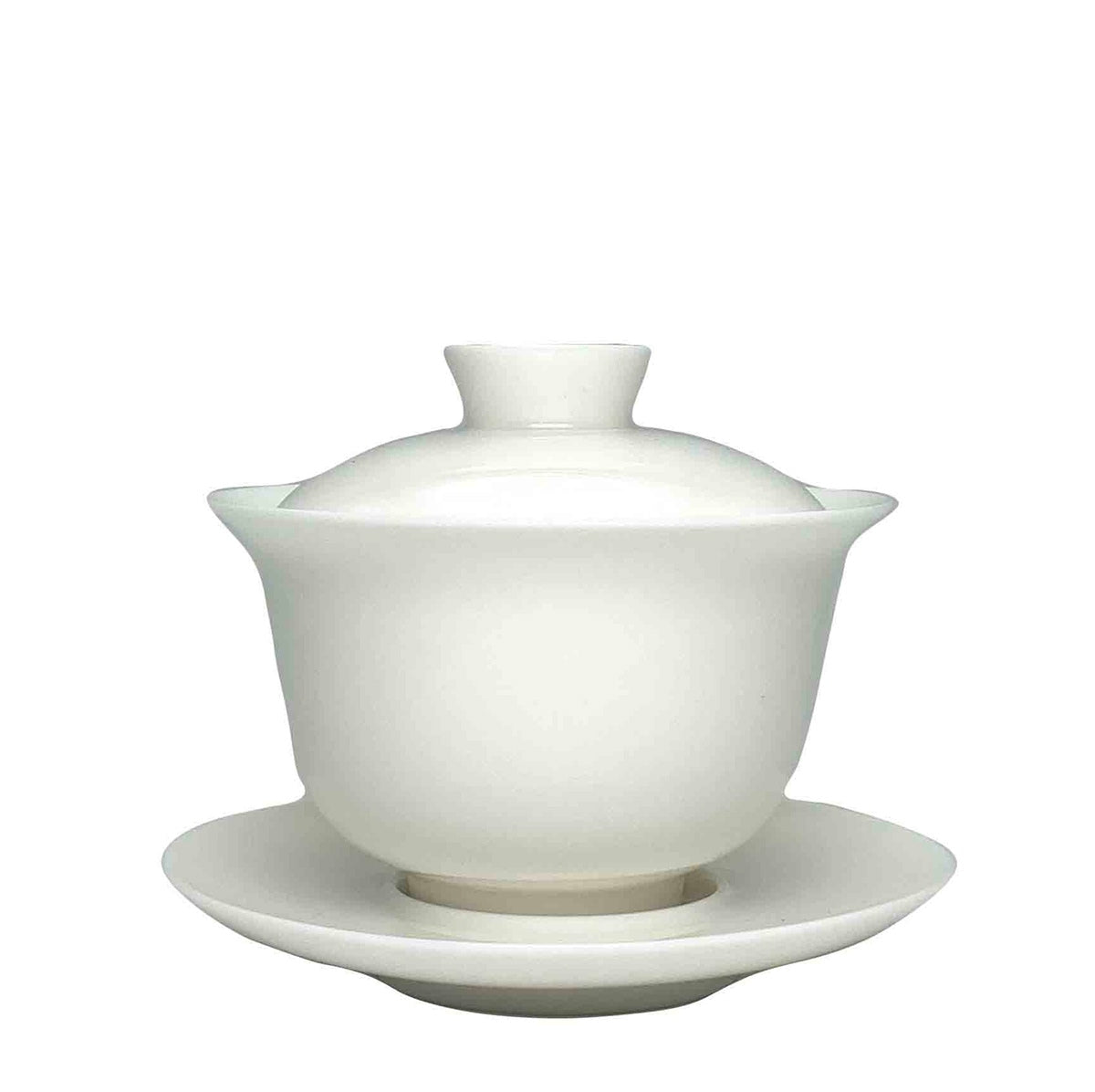 White Porcelain Gaiwan for Gong Fu Tea 180ml 1