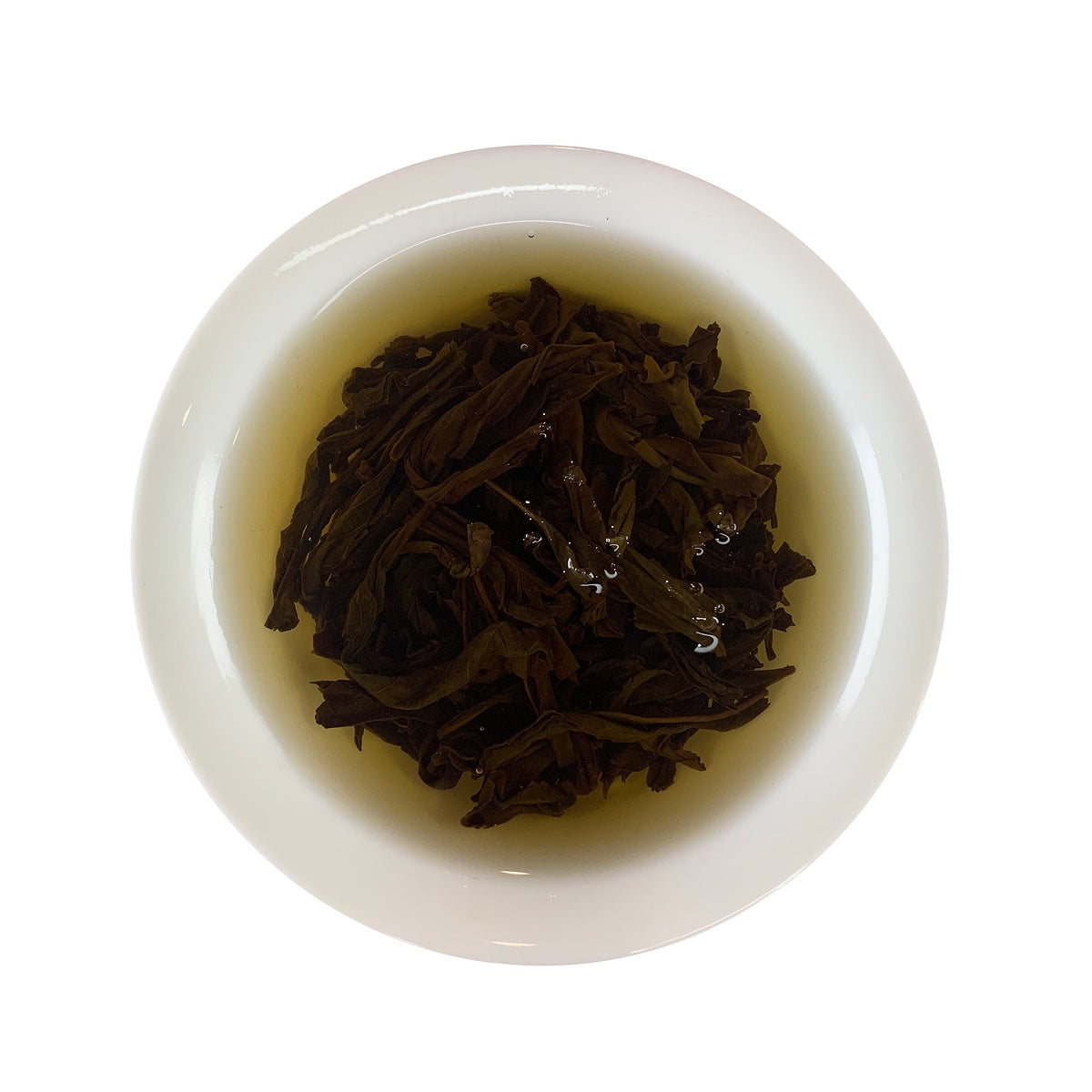 Da Hong Pao Tea Sample - 2024 Best Seller showing rich amber tea liquor