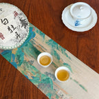 2010 Fuding White Peony (Bai Mu Dan) White Tea Cake brewed by Chinese Tea Group