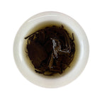 Brewing 2014 Aged Fuding Shou Mei White Tea Sample at a Chinese tea group