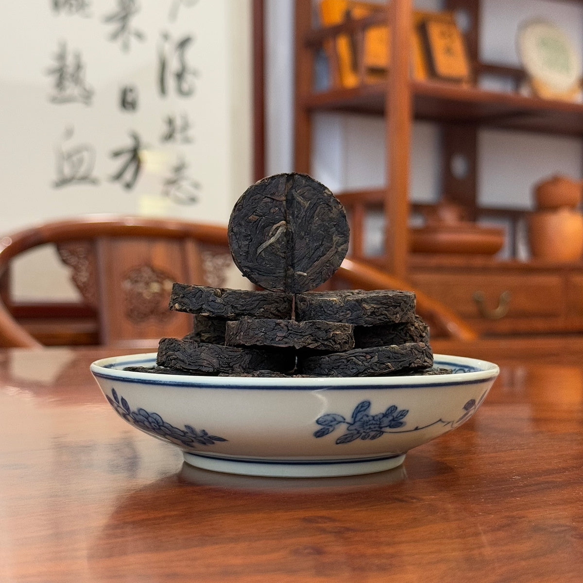 2018 Yunnan Raw Pu-erh Tea Mini Cake 1