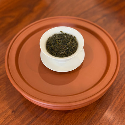 2019 Aged (Old) Loose Leaf Green Tea brewed at Chinese Tea Group