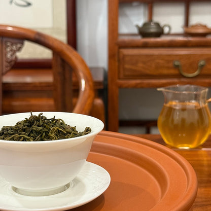 2019 Aged (Old) Loose Leaf Green Tea 4