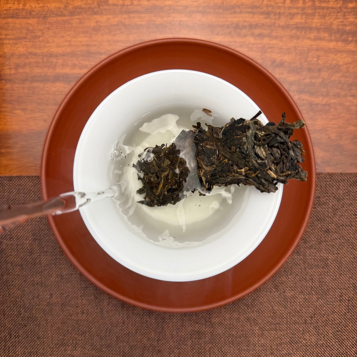 2020 Wan Gong Raw Pu-erh Tea Cake brewed at Chinese Tea Group tea house