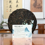 2020 Yiwu Mahei Raw Pu-erh Tea Cake with original inner ticket and origin information