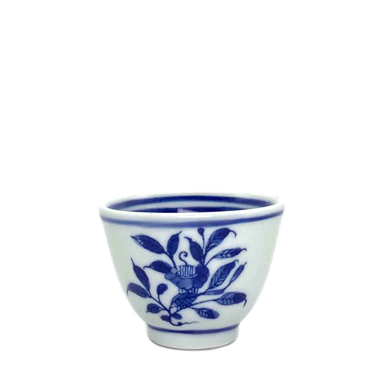 Ceramic Gong Fu Tea Set with Hand-Painted Floral Tea Cup displayed at Chinese Tea Group