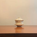 Chaozhou Small Gaiwan - Ceramic Gongfu Tea Set 100ml 2