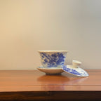 Chinese Gaiwan with 'Landscape Painting' for Gong Fu Tea 4