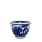 Chinese Gong Fu Tea Cup with Jiangnan Water Town Design 1
