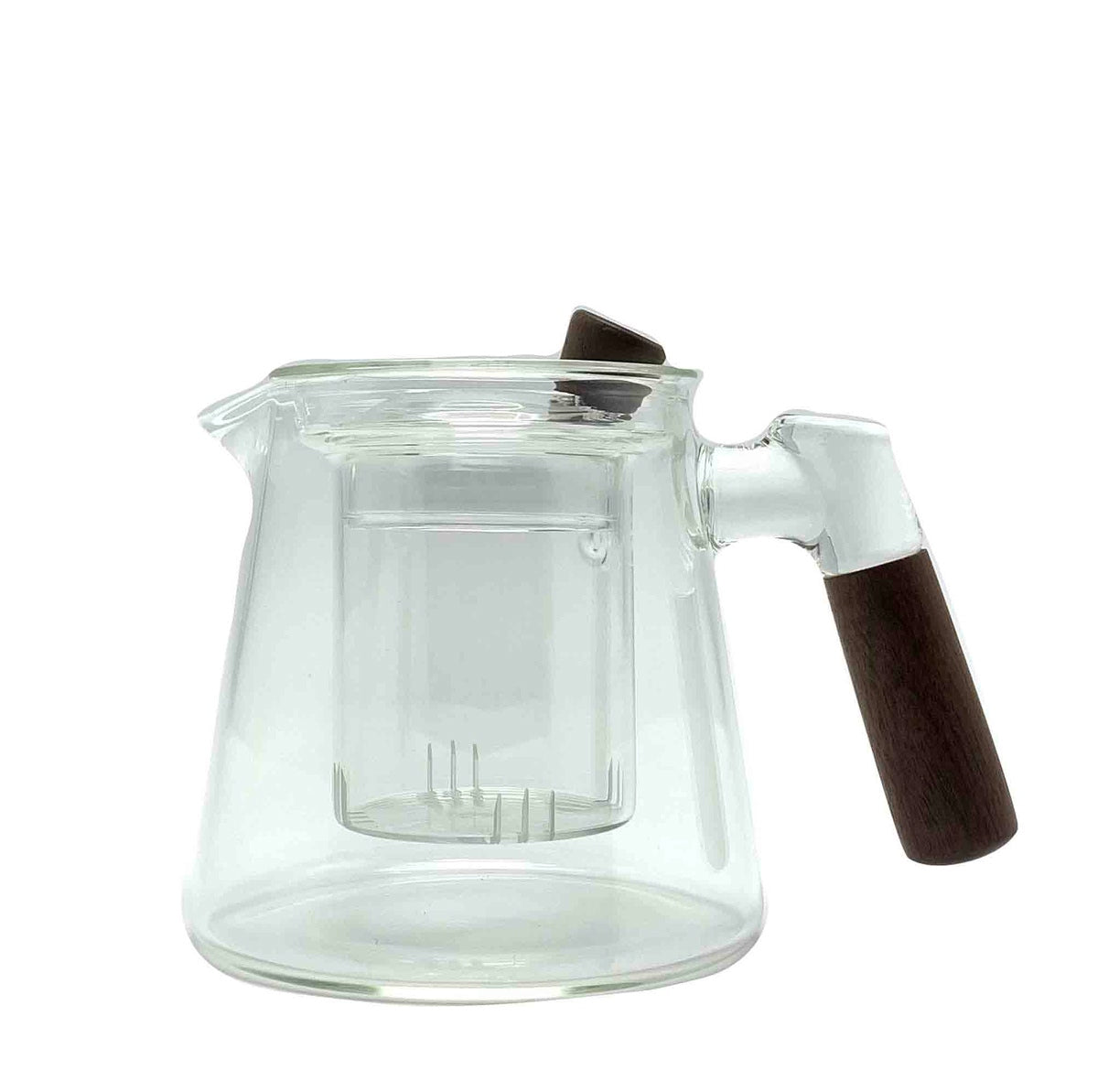 Easy Quick Glass Teapot with Wooden Handle (Featured in Our Tea Video) 1