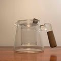 Easy Quick Glass Teapot with Wooden Handle (Featured in Our Tea Video) 2