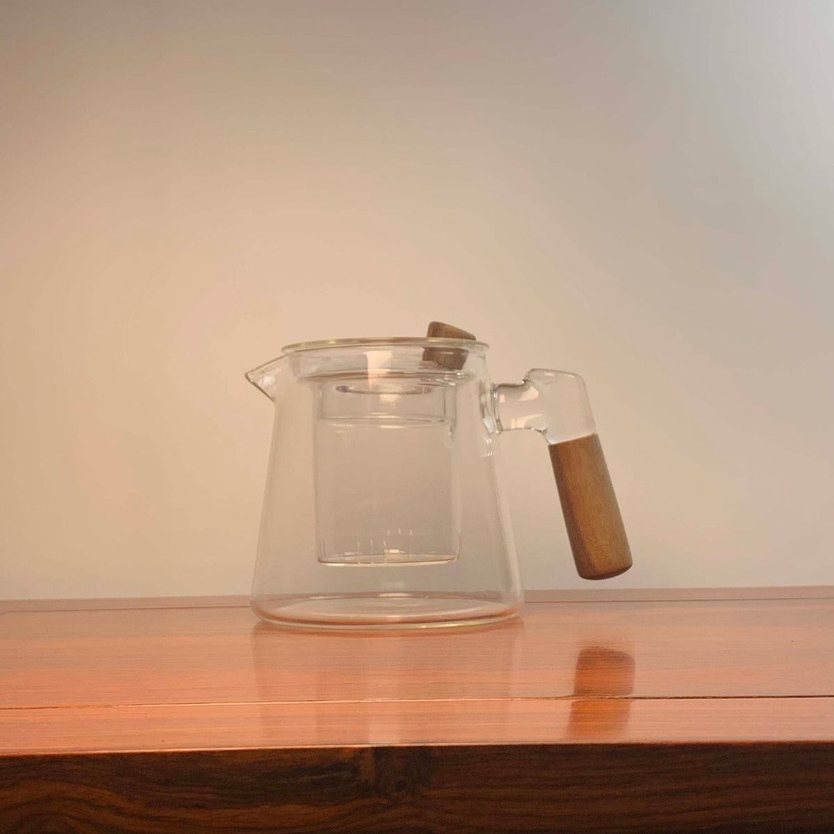 Easy Quick Glass Teapot with Wooden Handle (Featured in Our Tea Video) 3
