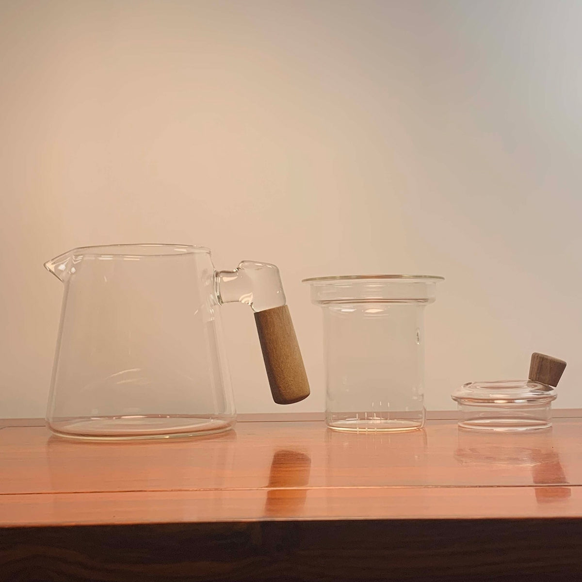 Easy Quick Glass Teapot with Wooden Handle (Featured in Our Tea Video) 4