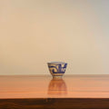 Hand-Painted Gong Fu Tea Cup - Blue and White Porcelain 2
