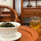 High Mountain Guangdong Green Tea brewed at Chinese Tea Group