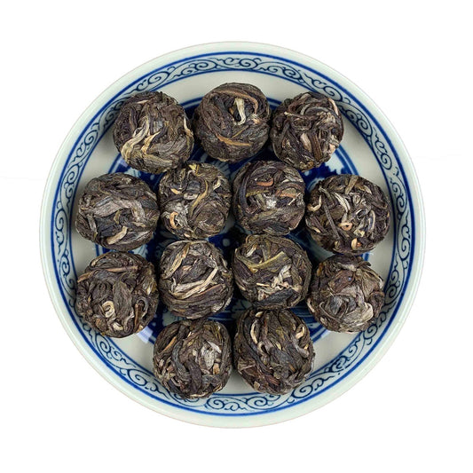 Puerh Tea Dragon Pearl ( Dragon Ball Tea) - Tea Sample 2
