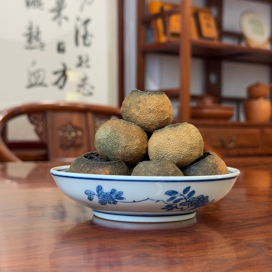 Tangerine Pu-erh Tea Gong Ting Ripe Pu'er  Xinhui Aged Chenpi Orange 1
