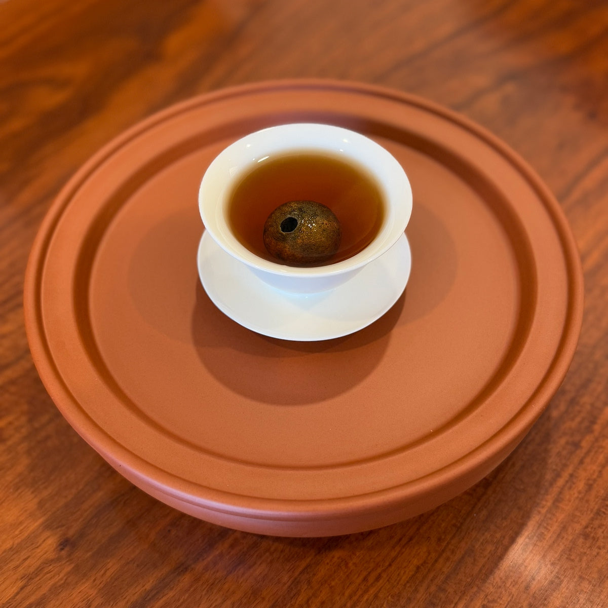 Tangerine Pu-erh Tea Gong Ting Ripe Pu'er  Xinhui Aged Chenpi Orange 4