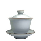 Traditional Chinese Ru Kiln crackle patterns Gaiwan 180ml 1