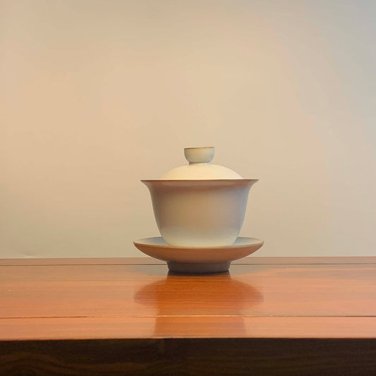 Traditional Chinese Ru Kiln crackle patterns Gaiwan 180ml 2