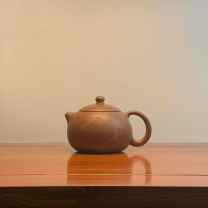 Yixing Zisha Teapot Handmade -Xi shi Teapot 300ml 5