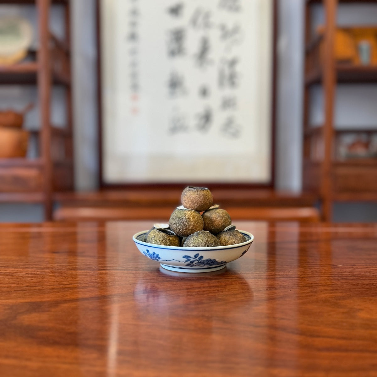 Aged Tangerine Pu-erh Tea – 2021 displayed at Chinese Tea Group