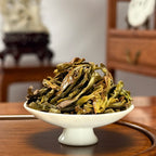 Loose Leaf Oolong Tea Dan Cong Da Wu Ye (Big Dark Leaf) - Phoenix Mountain brewed