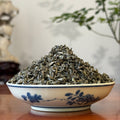Handcrafted Green Tea Sample - 2024 in online store, showcasing tea leaf detail