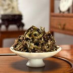 Loose Leaf Oolong Tea Phoenix Oolong Tea Dan Cong Huang Zhi Xiang (Yellow Branch Aroma) brewed
