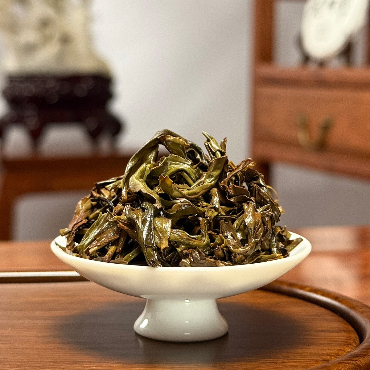 Loose Leaf Oolong Tea Phoenix Oolong Tea Dan Cong Huang Zhi Xiang (Yellow Branch Aroma) brewed