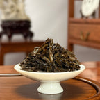 Premium Chinese Black Tea Lapsang Souchong (Zheng Shan Xiao Zhong) brewed leaves