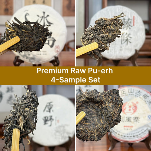 Premium Raw Pu-erh Tea 4-Sample Set – Chinese Tea Group