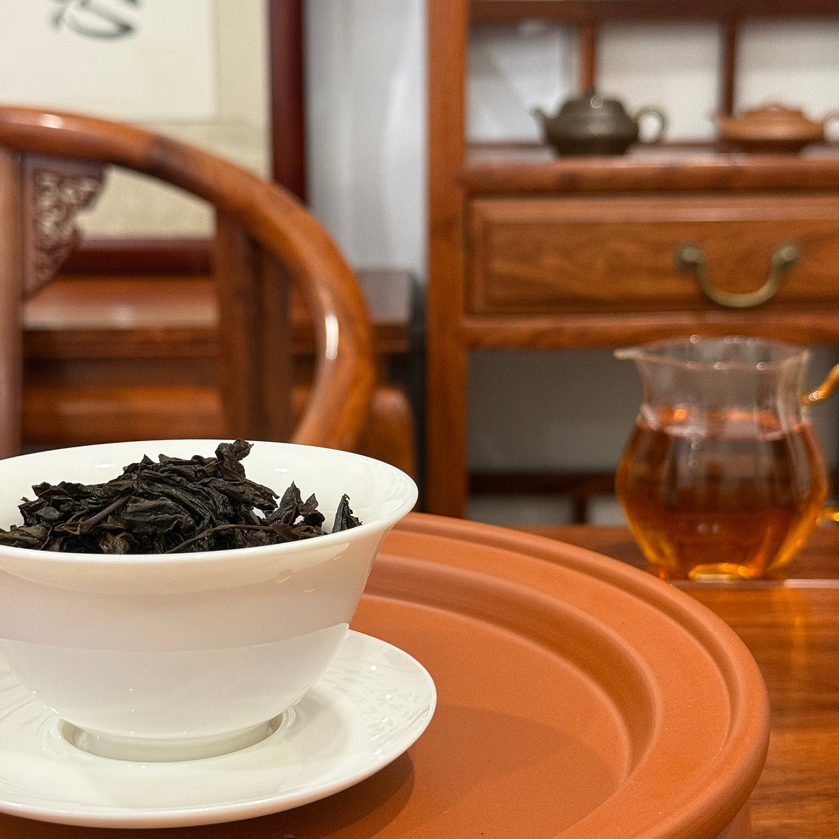 Premium Shui Xian Wuyi Rock Oolong Tea (Narcissus) sourced from Fujian, China