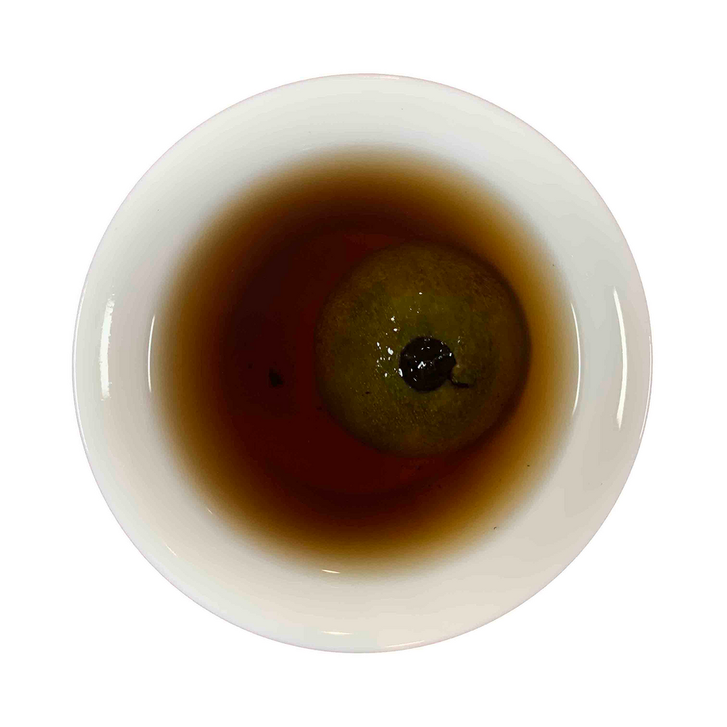 Tangerine Pu-erh Tea Sample (Xiao Qing Gan) – 2024 tea liquor