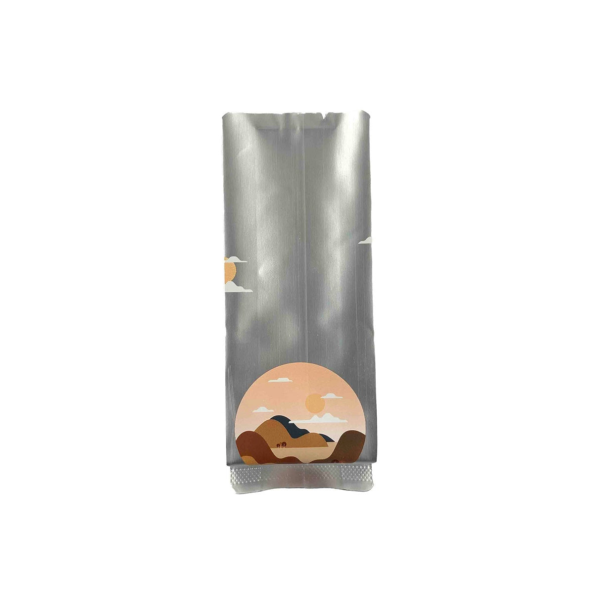 Close-up of packaging details of Tie Guan Yin Oolong Gongfu Tea Sachets, emphasizing fine design