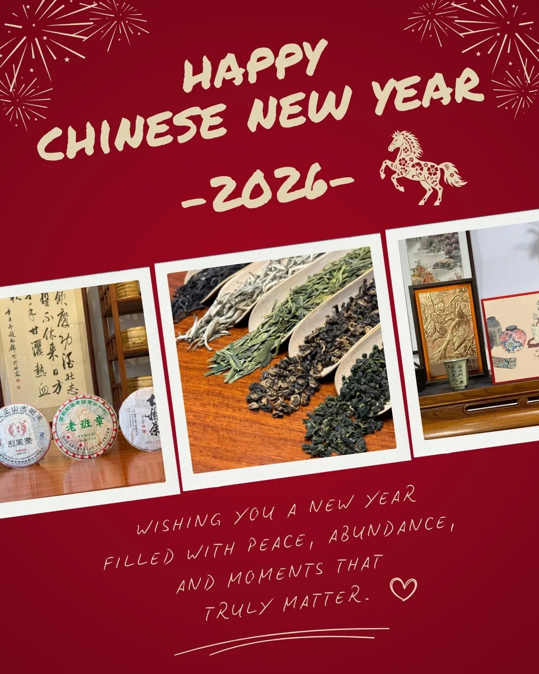 Celebrate the Year of the Horse with premium Chinese tea gifts – perfect for tea lovers and festive occasions